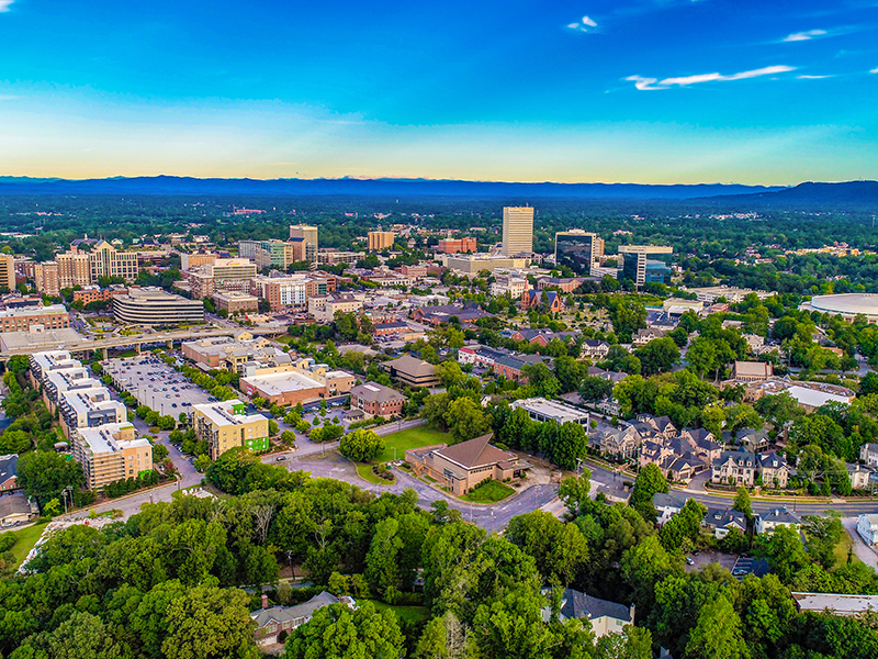 downtown greenville south carolina