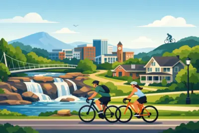 Best Greenville SC Neighborhoods for Cyclists